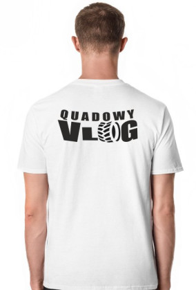 Koszulka biała Quadowy Vlog