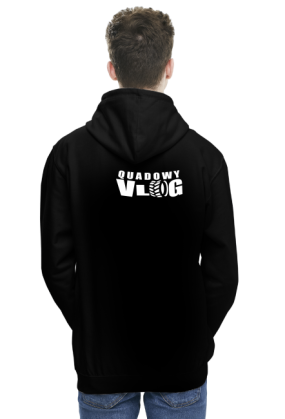 Bluza kaptur czarna Quadowy Vlog