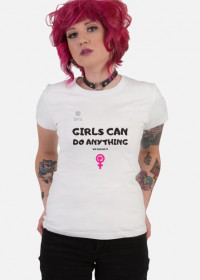 Koszulka damska GIRLS CAN
