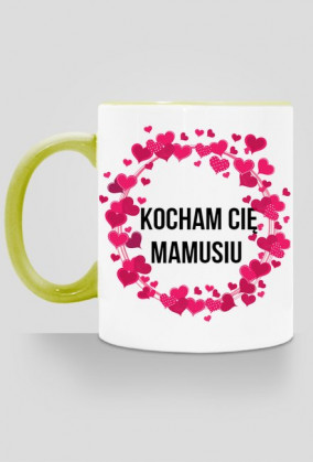 kubek, kolorowe ucho - dzień mamy 1