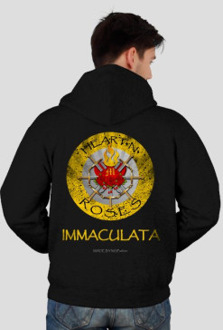 Bluza z kapturem rozpinana, męska Immaculata