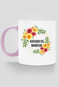 kubek, kolorowe ucho - dzień mamy 3