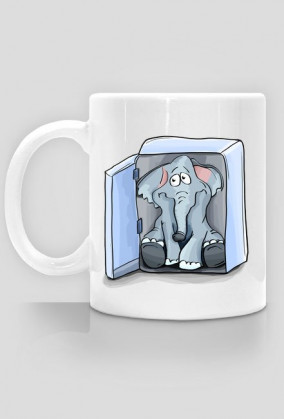 KUBEK - Słoń w lodówce