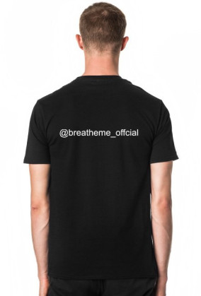 breathe me T-shirt gray