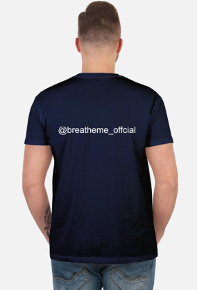 breathe me T-shirt gray