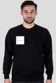 breathe me sweatshirt small white logo