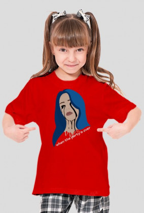 billie eilish when the party's over kid