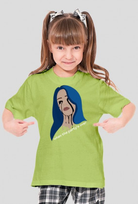 billie eilish when the party's over kid