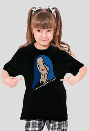 billie eilish when the party's over kid