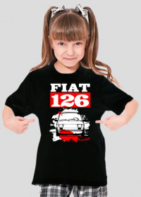 KOSZULKA DZIECIĘCA - Fiat 126 RW
