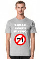Zakaz skrętu w lewo V2 (koszulka męska) jasna grafika
