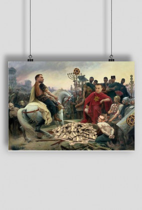 Testoviron Duda Hołd obraz plakat A1