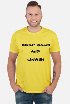 T-shirt "Keep calm and unagi"