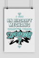 Plakat A2, I am an aircraft mechanic