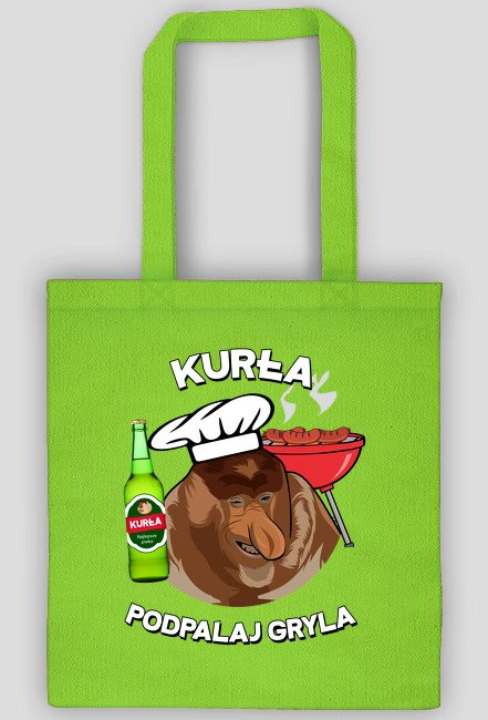 Kurła podpalaj gryla - torba