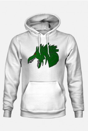 Fake MMA Dragon Hoodie White