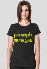 Koszulka "Jestem nauczycielem."