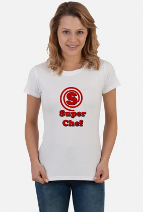 Koszulka Damska Super Chef