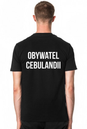 Koszulka obywatel cebulandii