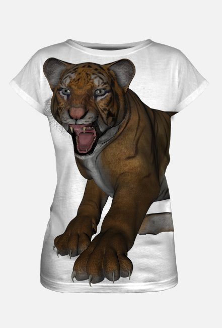 Bluzka damska Tiger biała