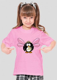 Koszulka dziecięca Pingwin Wróżka