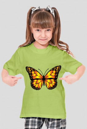 Koszulka dziecięca motyl 1