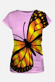 Bluzka damska Motyl 1 różowa