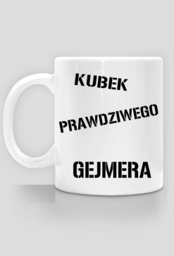Kubek prawdziwego gejmera