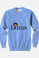 Bluza Męska bez kaptura Linux