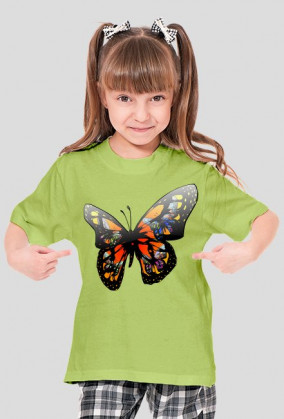 Koszulka dziecięca motyl 2