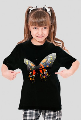 Koszulka dziecięca motyl 2