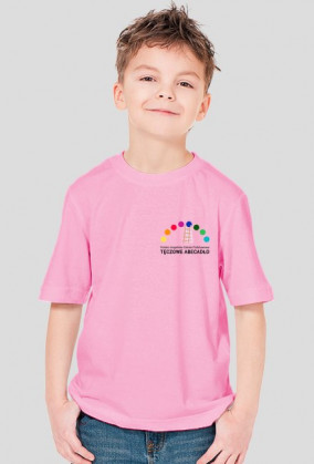 Koszulka chłopięca Szkoły Tęczowe Abecadło