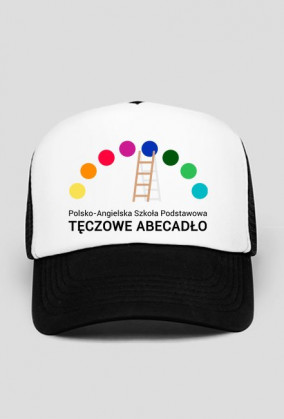 Czapeczka damska Szkoły Tęczowe Abecadło