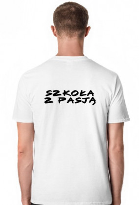 Koszulka męska Szkoły Tęczowe Abecadło