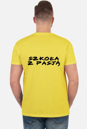 Koszulka męska Szkoły Tęczowe Abecadło