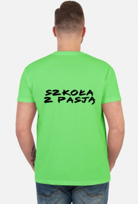 Koszulka męska Szkoły Tęczowe Abecadło