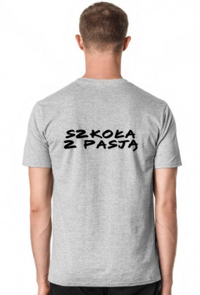 Koszulka męska Szkoły Tęczowe Abecadło