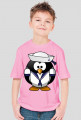 Koszulka dziecięca Pingwin Marynarz