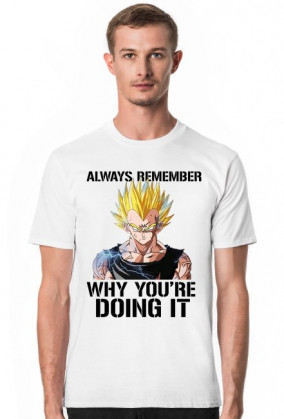 Koszulka na siłownię Always Remember Why You're Doing IT