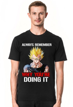 Koszulka na siłownię Always Remember Why You're Doing IT