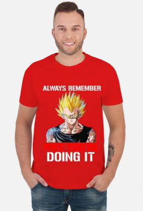 Koszulka na siłownię Always Remember Why You're Doing IT