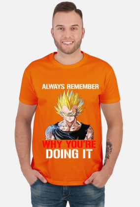 Koszulka na siłownię Always Remember Why You're Doing IT