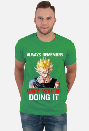 Koszulka na siłownię Always Remember Why You're Doing IT