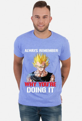 Koszulka na siłownię Always Remember Why You're Doing IT