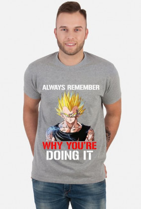 Koszulka na siłownię Always Remember Why You're Doing IT