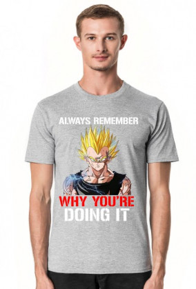 Koszulka na siłownię Always Remember Why You're Doing IT