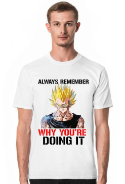 Koszulka na siłownię Always Remember Why You're Doing IT
