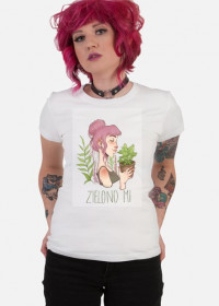 ZIELONO MI (koszulka damska)