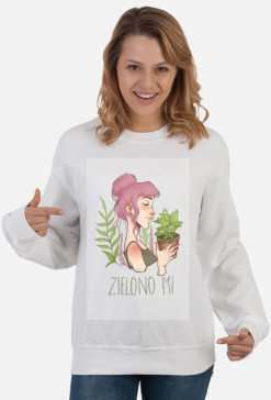 ZIELONO MI (bluza damska)