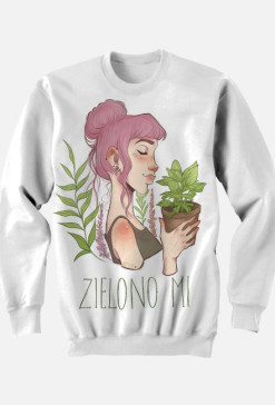 ZIELONO MI (bluza 3D)